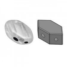 Les perles par Puca® Paros beads Crystal 00030